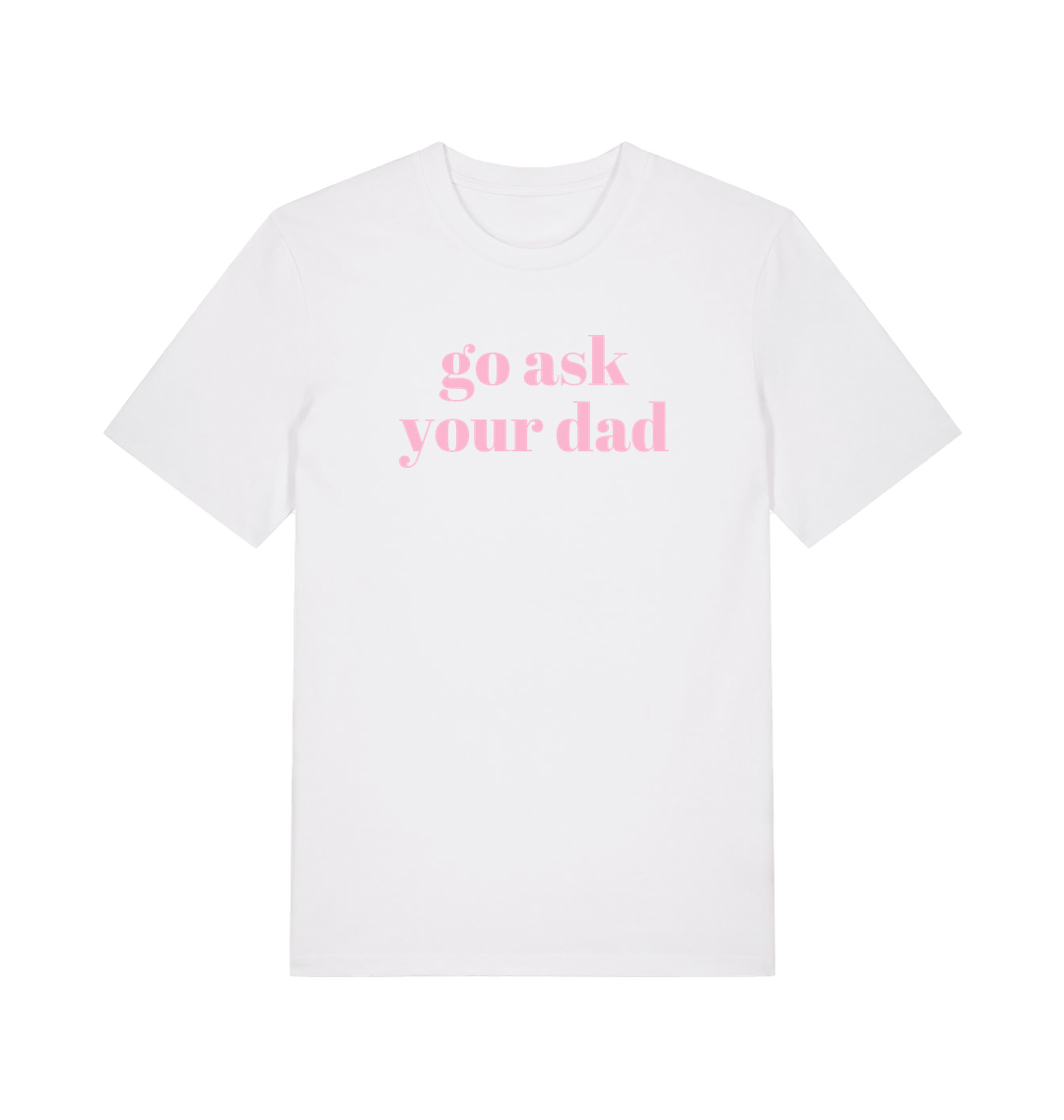 White Printed T-shirt Front